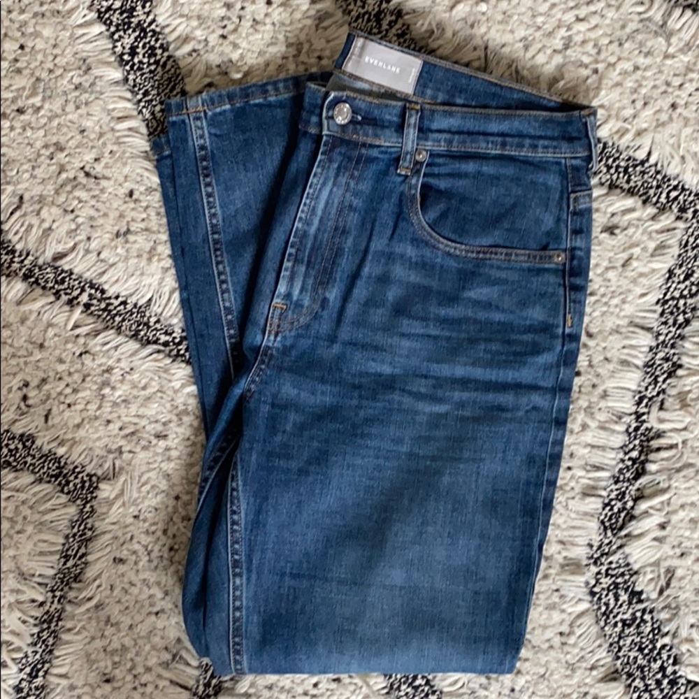 Everlane high waist straight denim - 30 regular